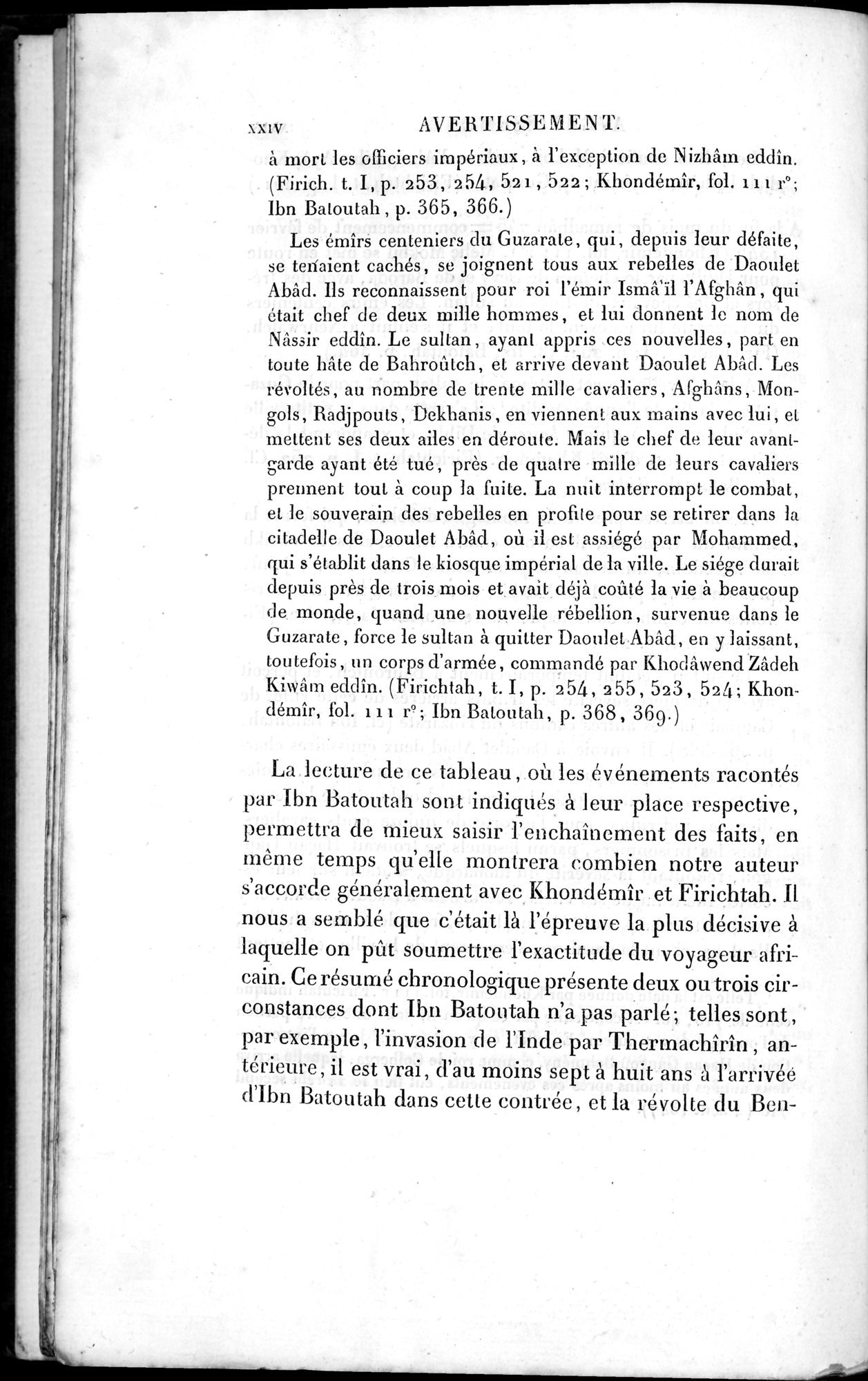 Voyages d'Ibn Batoutah : vol.3 / 36 ページ（白黒高解像度画像）