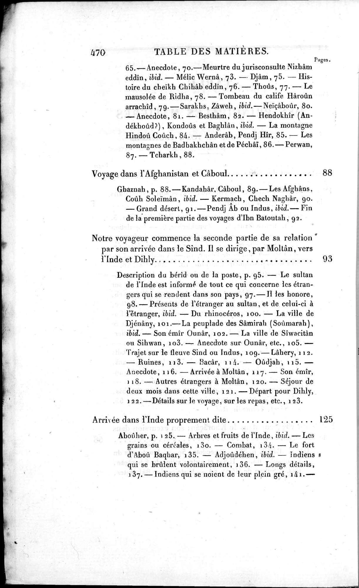 Voyages d'Ibn Batoutah : vol.3 / 510 ページ（白黒高解像度画像）