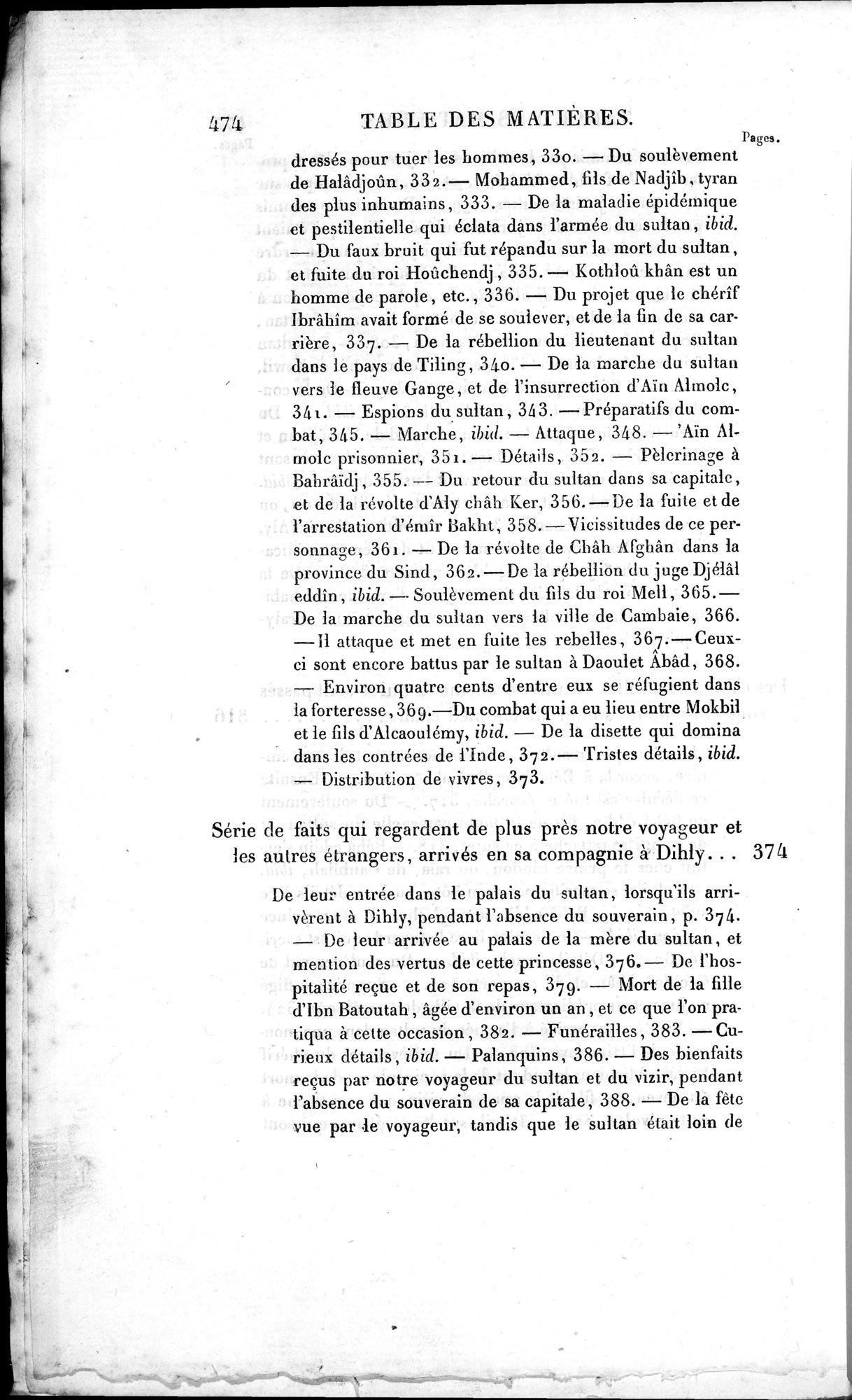 Voyages d'Ibn Batoutah : vol.3 / 514 ページ（白黒高解像度画像）