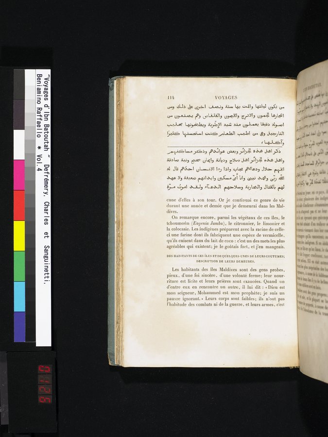 Voyages d'Ibn Batoutah : vol.4 / 126 ページ（カラー画像）