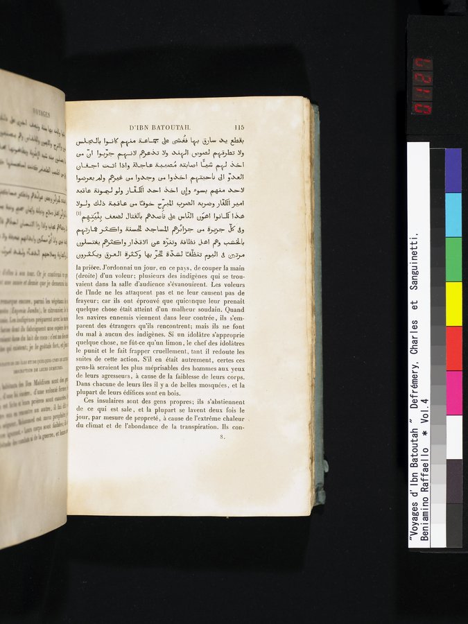 Voyages d'Ibn Batoutah : vol.4 / Page 127 (Color Image)