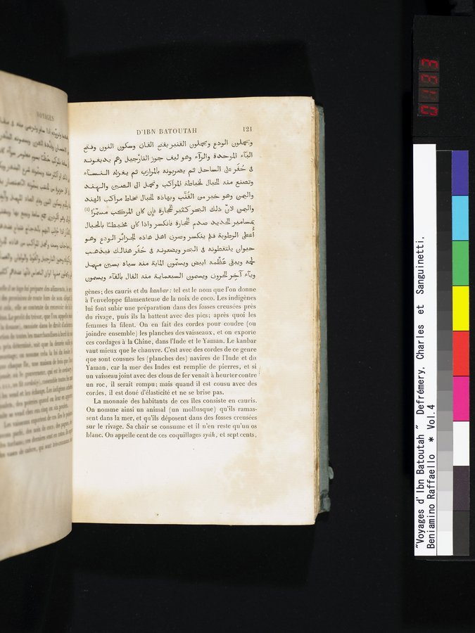 Voyages d'Ibn Batoutah : vol.4 / 133 ページ（カラー画像）
