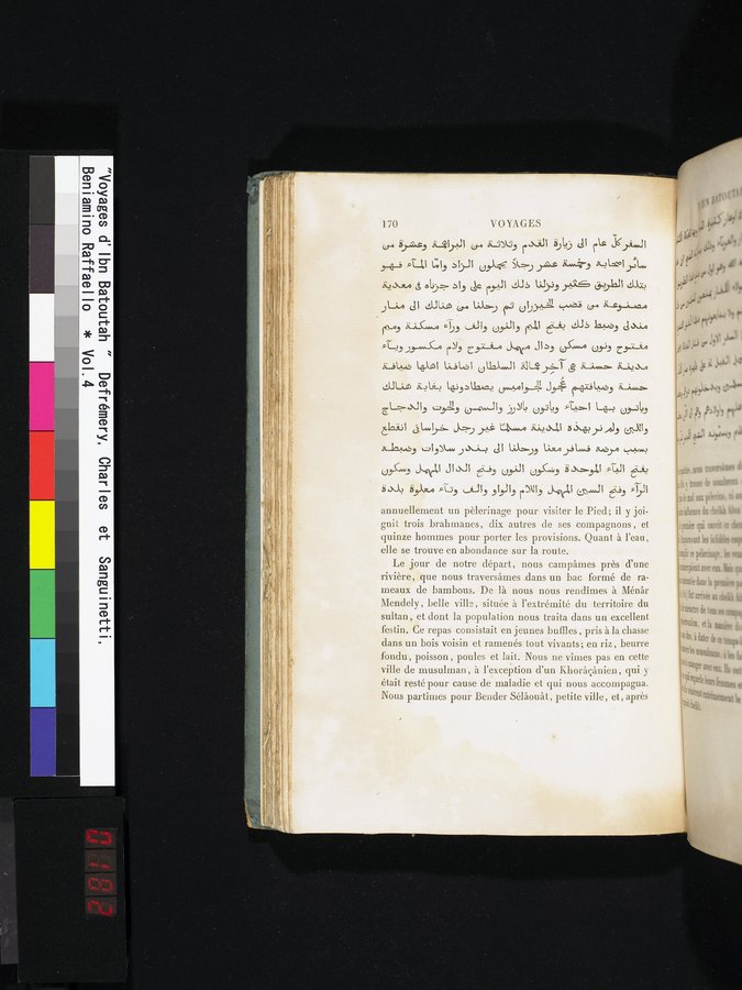 Voyages d'Ibn Batoutah : vol.4 / Page 182 (Color Image)