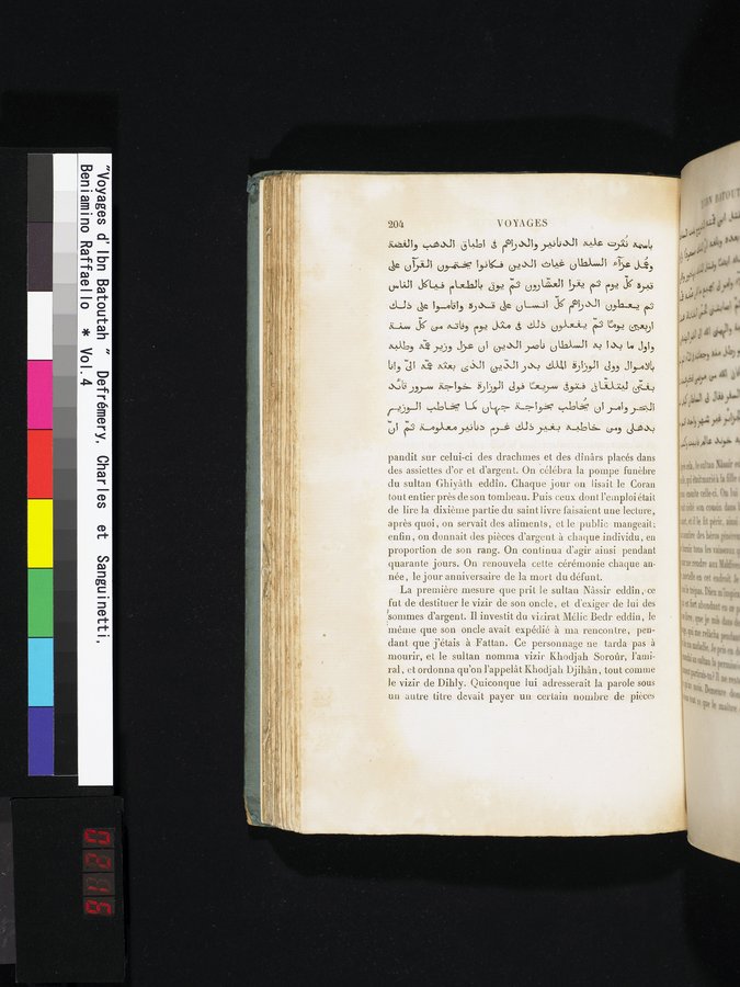 Voyages d'Ibn Batoutah : vol.4 / 216 ページ（カラー画像）