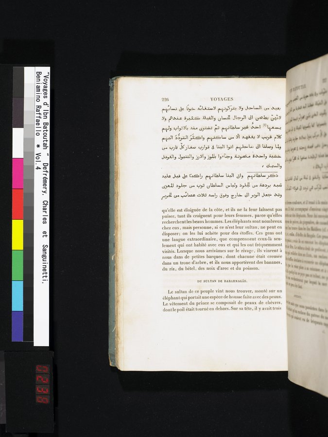 Voyages d'Ibn Batoutah : vol.4 / 238 ページ（カラー画像）