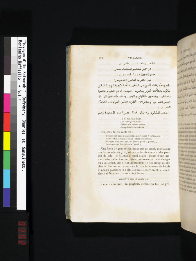 Voyages d'Ibn Batoutah : vol.4 / 302 ページ（カラー画像）