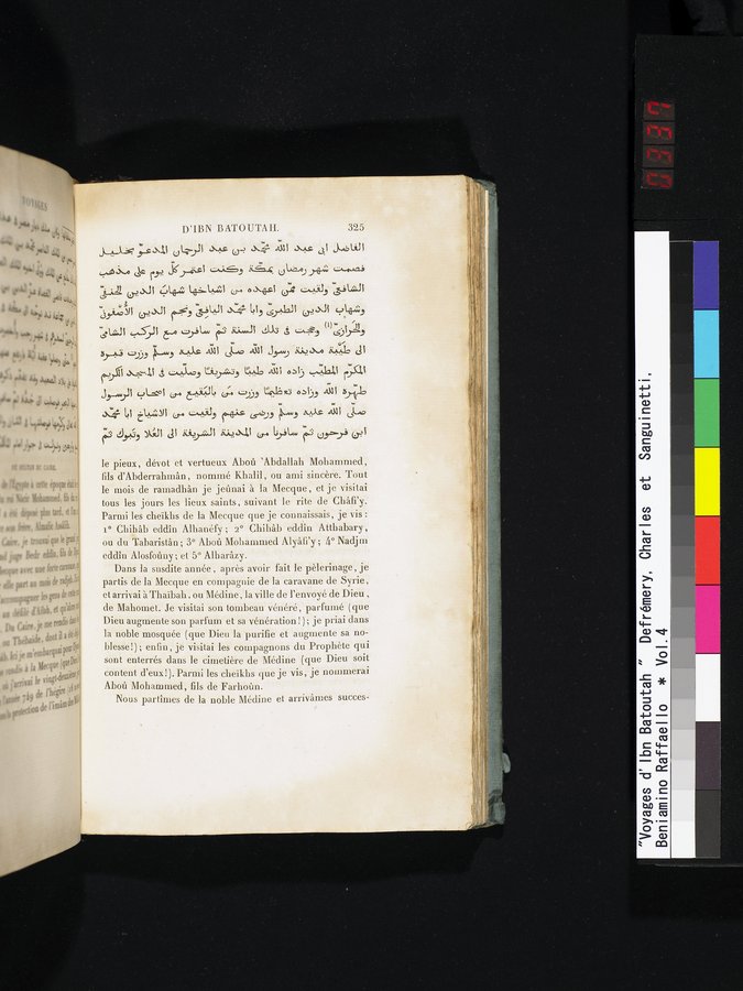 Voyages d'Ibn Batoutah : vol.4 / 337 ページ（カラー画像）