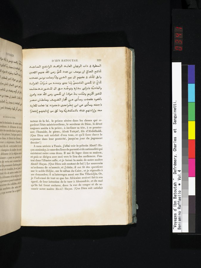 Voyages d'Ibn Batoutah : vol.4 / 341 ページ（カラー画像）