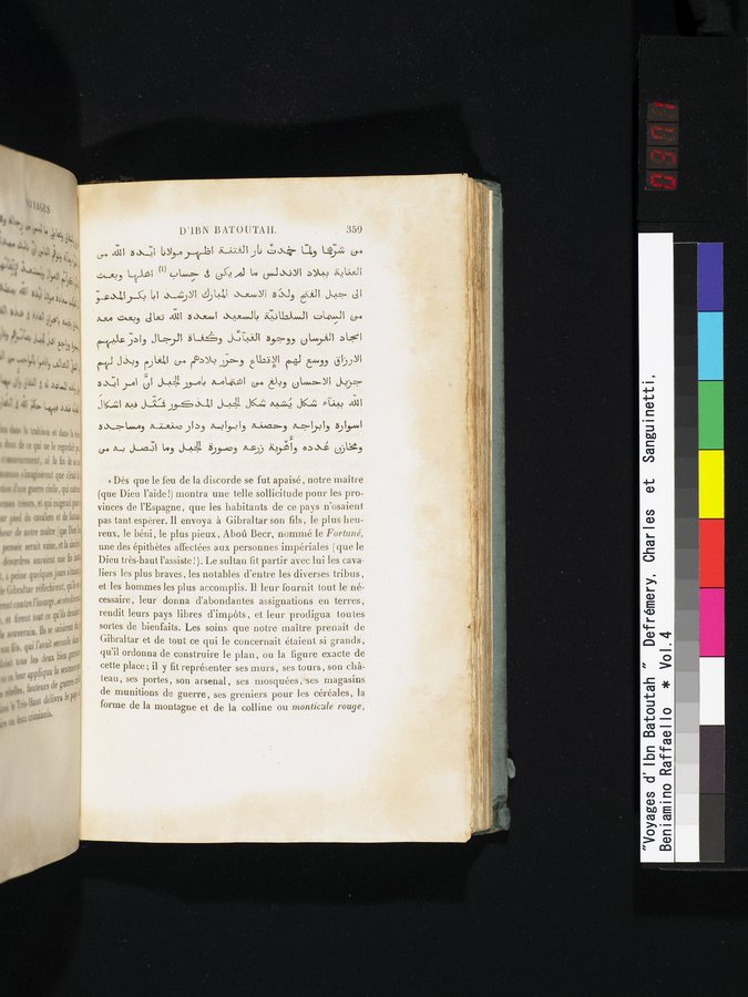 Voyages d'Ibn Batoutah : vol.4 / 371 ページ（カラー画像）