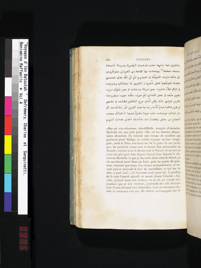Voyages d'Ibn Batoutah : vol.4 / 376 ページ（カラー画像）