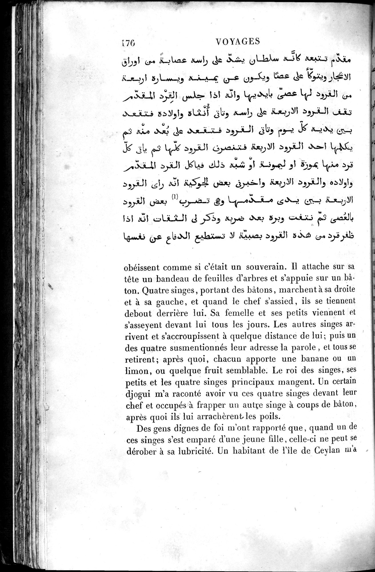 Voyages d'Ibn Batoutah : vol.4 / 188 ページ（白黒高解像度画像）