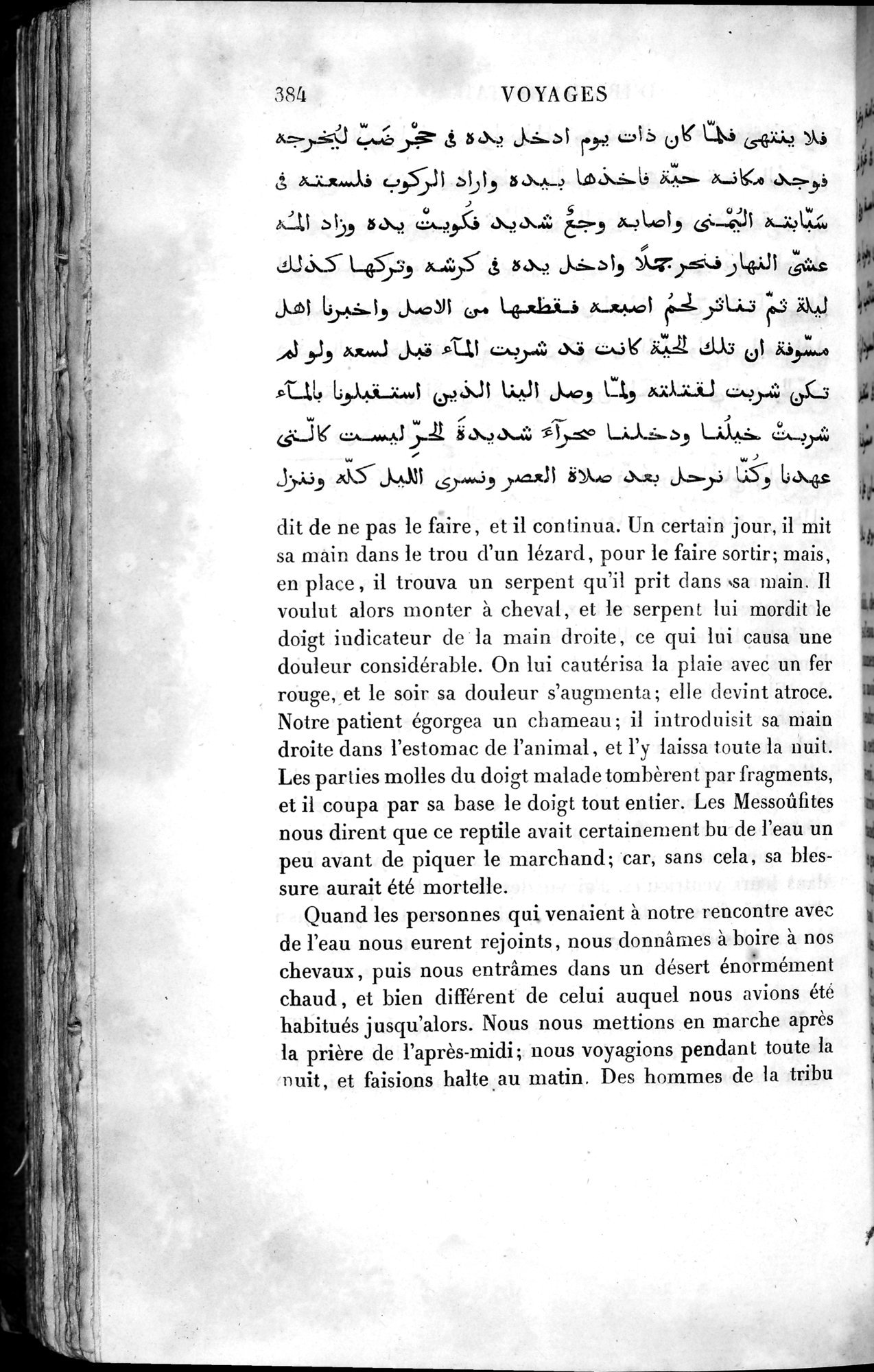 Voyages d'Ibn Batoutah : vol.4 / 396 ページ（白黒高解像度画像）