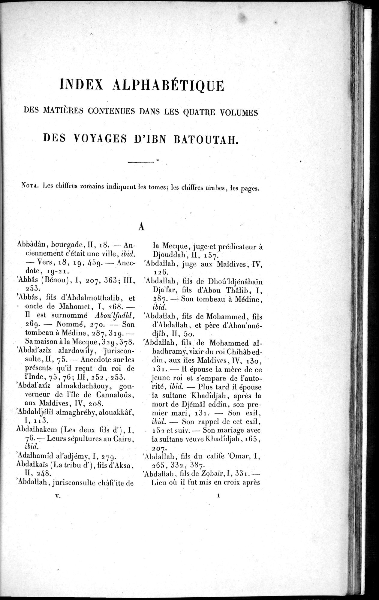 Voyages d'Ibn Batoutah : vol.4 / 501 ページ（白黒高解像度画像）