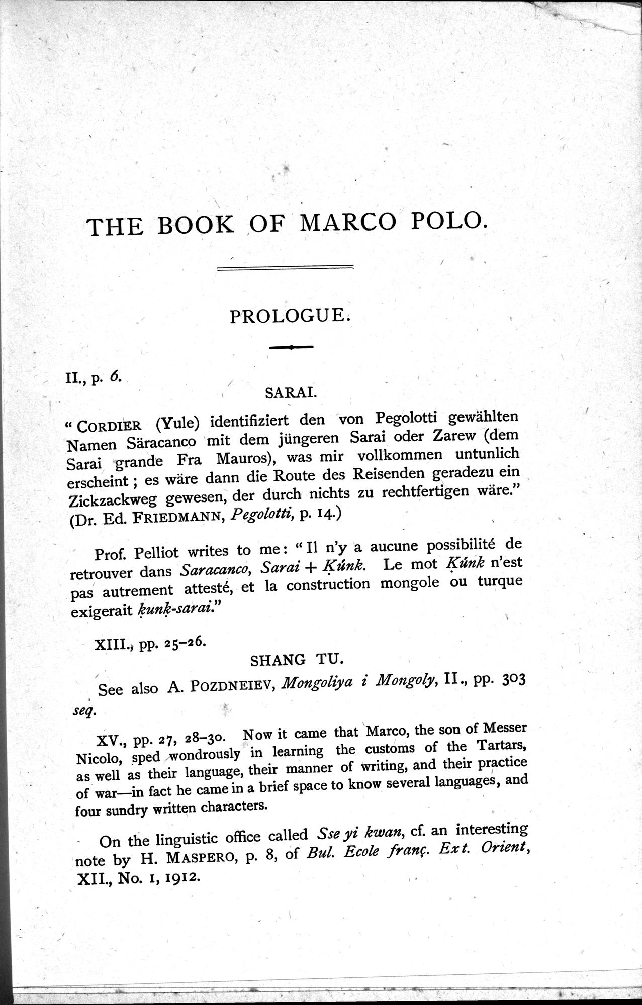 Ser Marco Polo : vol.1 / 29 ページ（白黒高解像度画像）