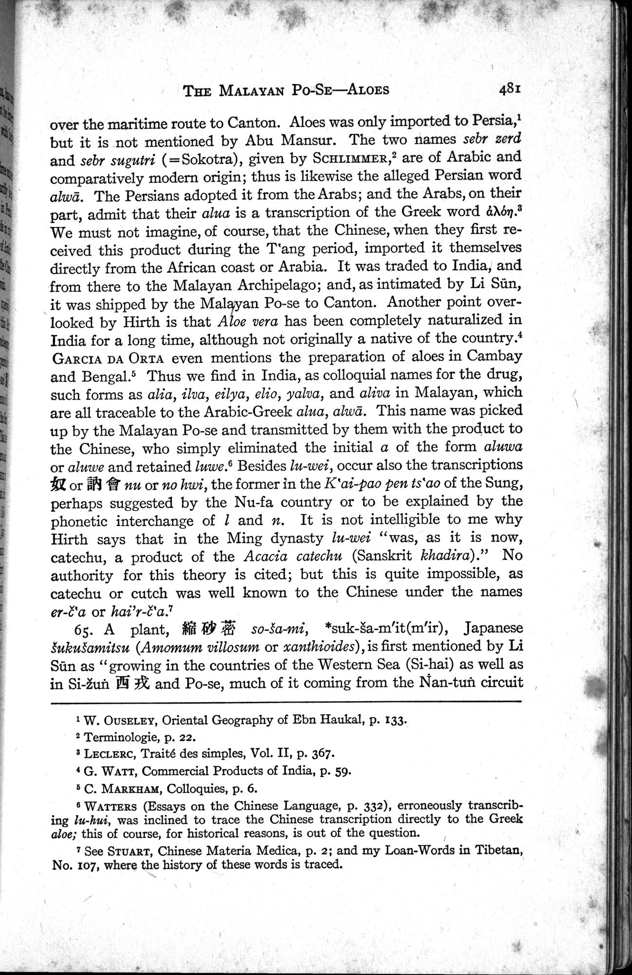 Sino-Iranica : vol.1 / 307 ページ（白黒高解像度画像）