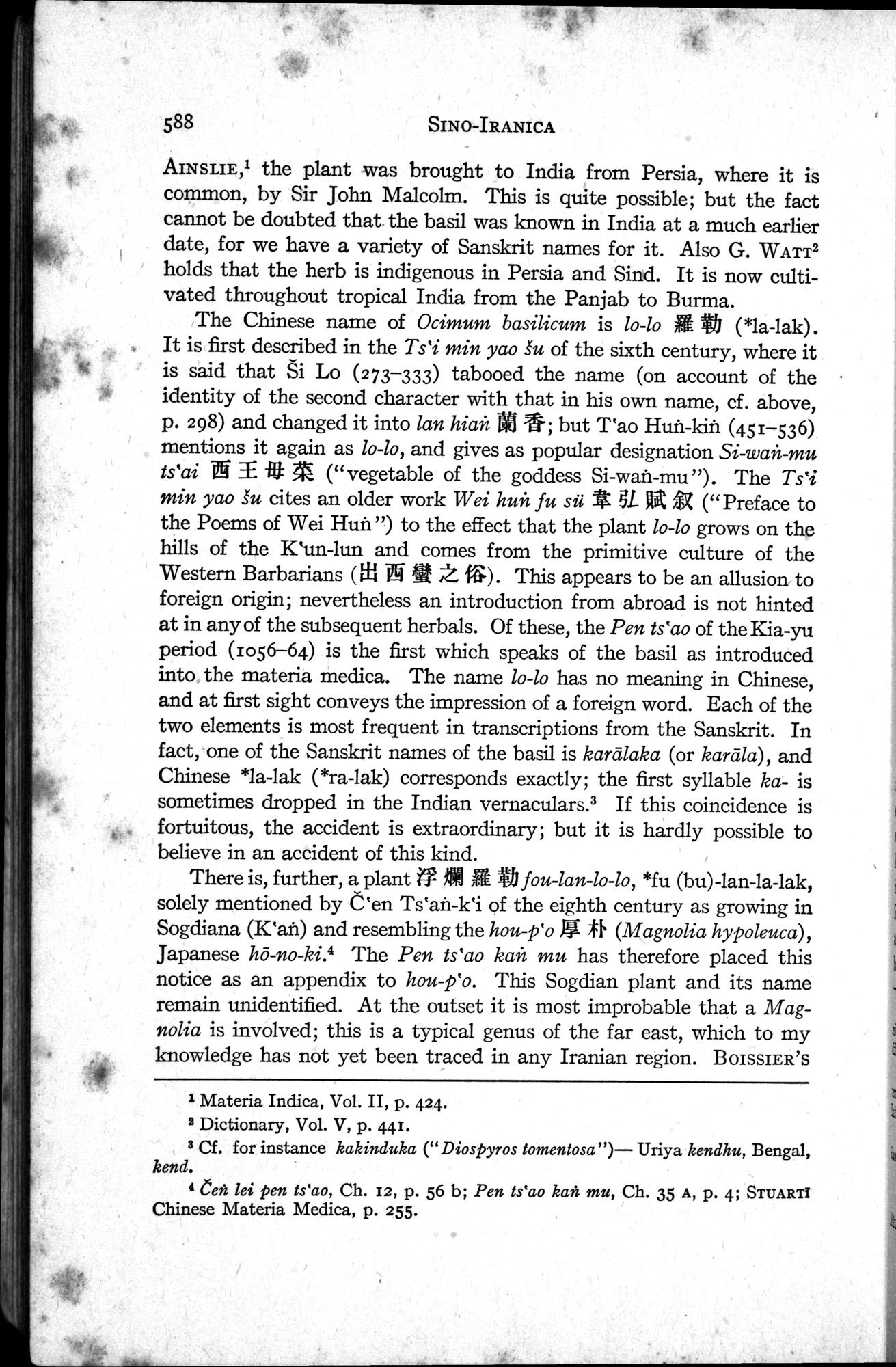 Sino-Iranica : vol.1 / 414 ページ（白黒高解像度画像）