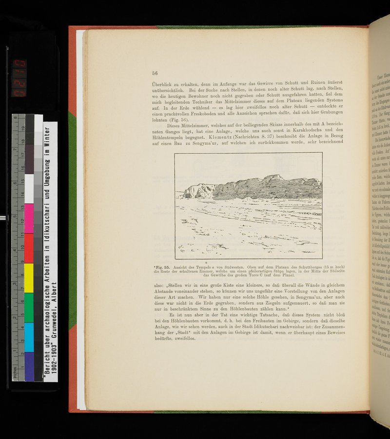 Bericht über archäologische Arbeiten in Idikutschari und Umgebung im Winter 1902-1903 : vol.1 / Page 66 (Color Image)