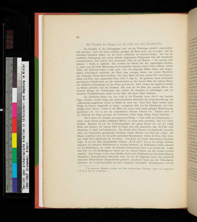 Bericht über archäologische Arbeiten in Idikutschari und Umgebung im Winter 1902-1903 : vol.1 / Page 74 (Color Image)