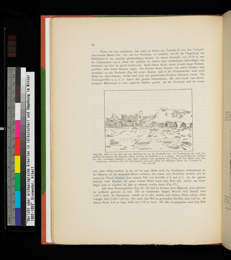 Bericht über archäologische Arbeiten in Idikutschari und Umgebung im Winter 1902-1903 : vol.1 / Page 90 (Color Image)