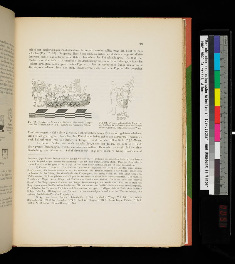 Bericht über archäologische Arbeiten in Idikutschari und Umgebung im Winter 1902-1903 : vol.1 / Page 103 (Color Image)