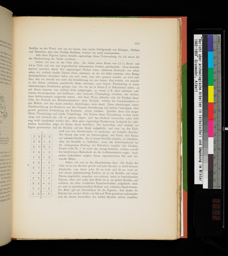 Bericht über archäologische Arbeiten in Idikutschari und Umgebung im Winter 1902-1903 : vol.1 / 145 ページ（カラー画像）
