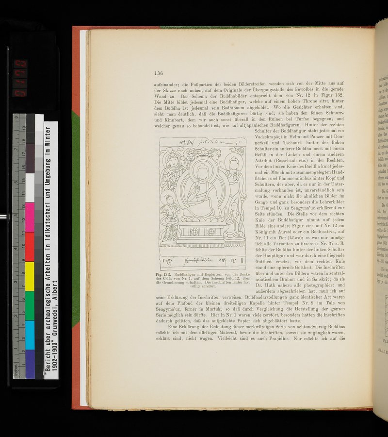 Bericht über archäologische Arbeiten in Idikutschari und Umgebung im Winter 1902-1903 : vol.1 / Page 146 (Color Image)