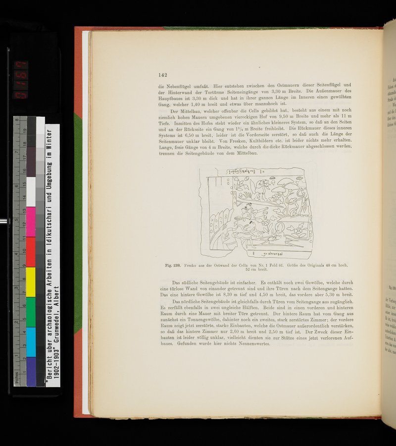 Bericht über archäologische Arbeiten in Idikutschari und Umgebung im Winter 1902-1903 : vol.1 / Page 152 (Color Image)