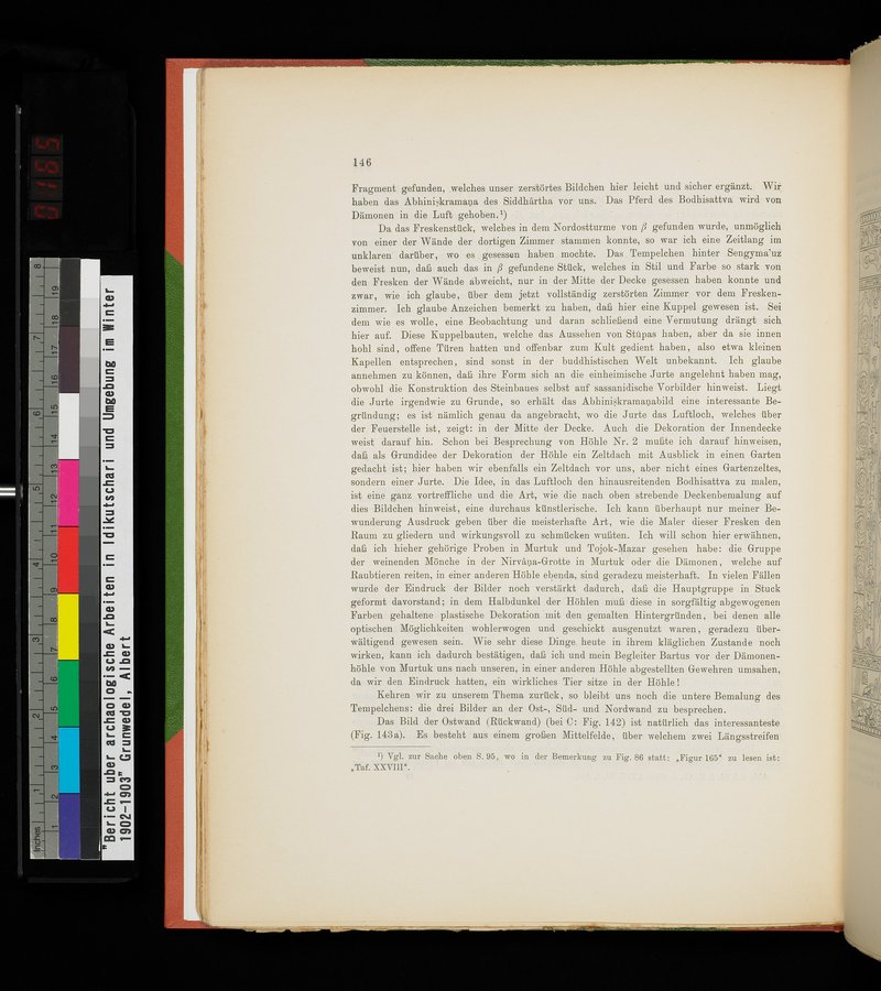 Bericht über archäologische Arbeiten in Idikutschari und Umgebung im Winter 1902-1903 : vol.1 / Page 156 (Color Image)