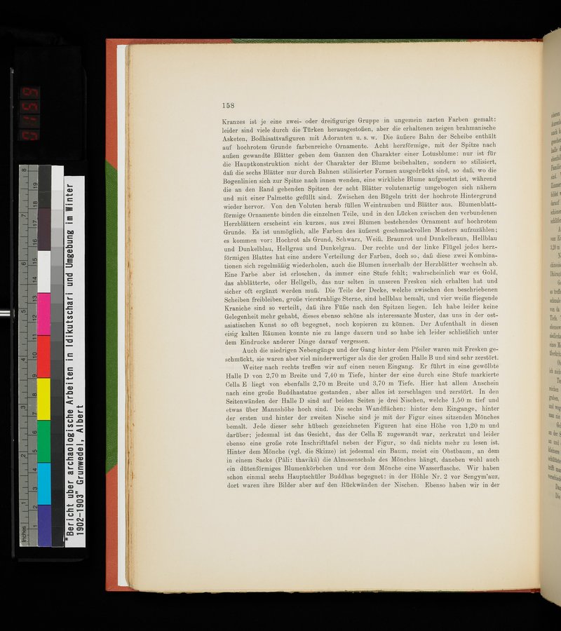Bericht über archäologische Arbeiten in Idikutschari und Umgebung im Winter 1902-1903 : vol.1 / Page 168 (Color Image)