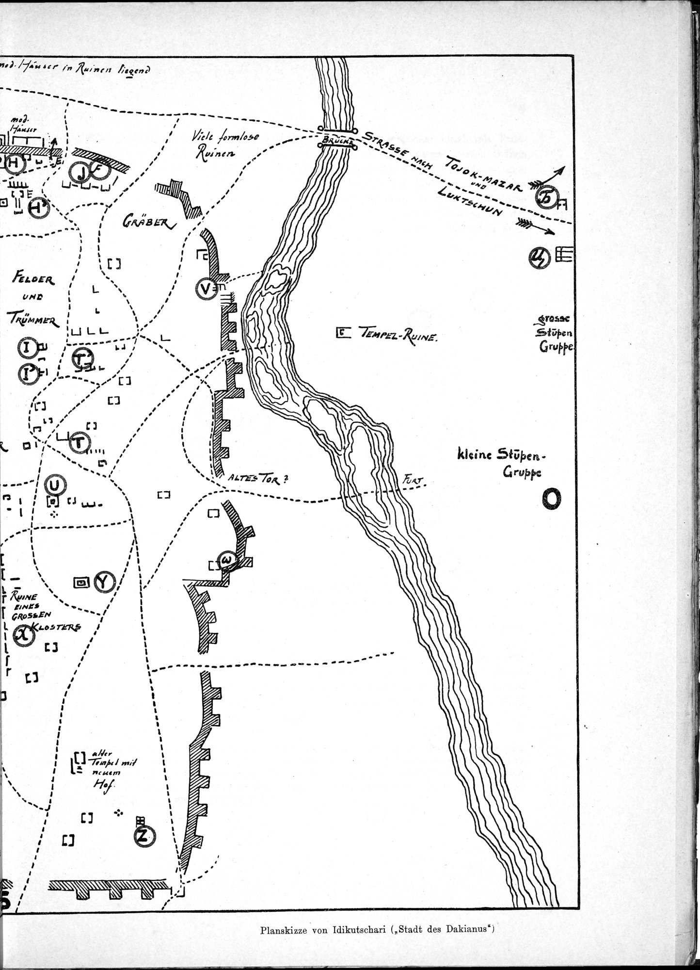 Bericht über archäologische Arbeiten in Idikutschari und Umgebung im Winter 1902-1903 : vol.1 / Page 17 (Grayscale High Resolution Image)