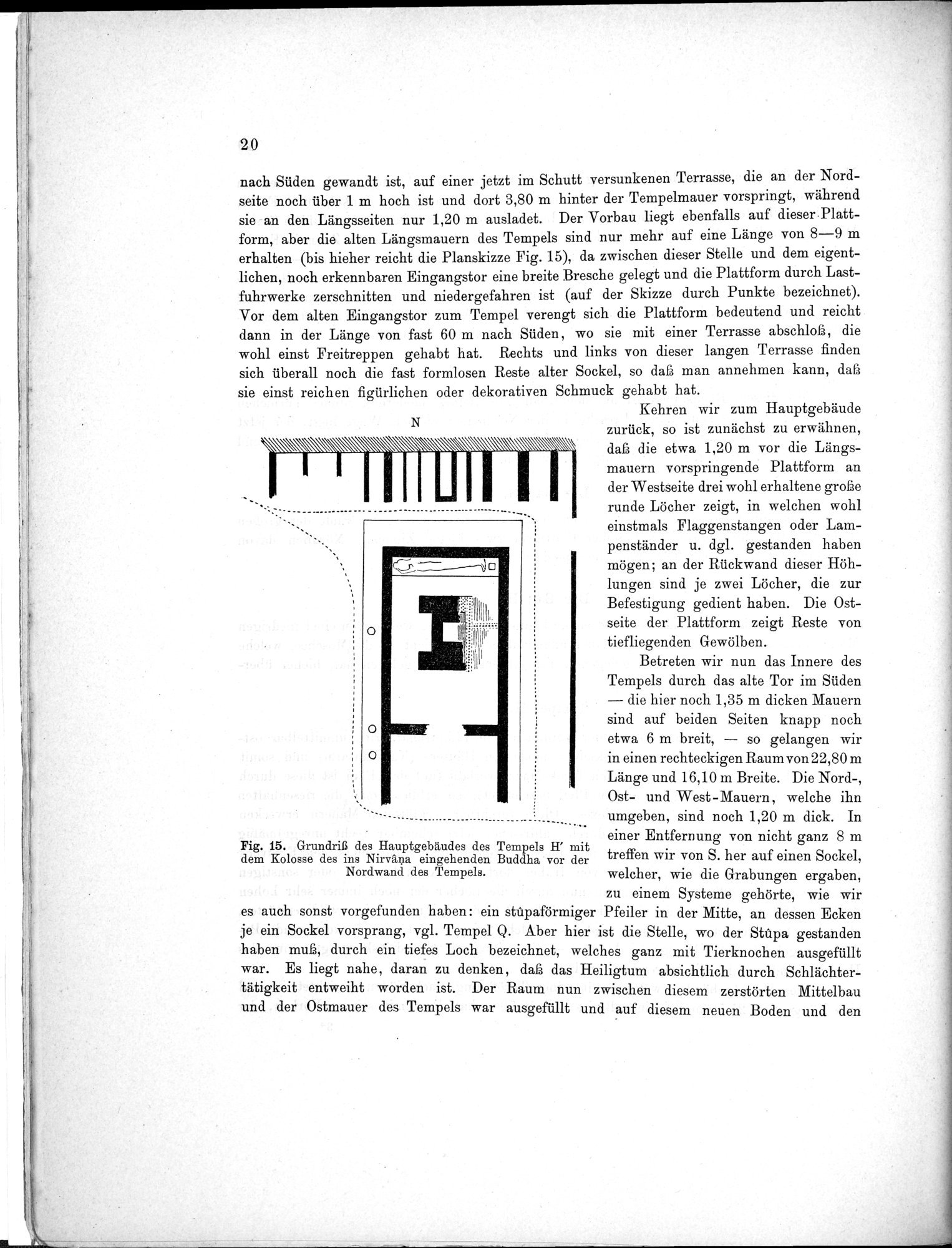 Bericht über archäologische Arbeiten in Idikutschari und Umgebung im Winter 1902-1903 : vol.1 / Page 30 (Grayscale High Resolution Image)