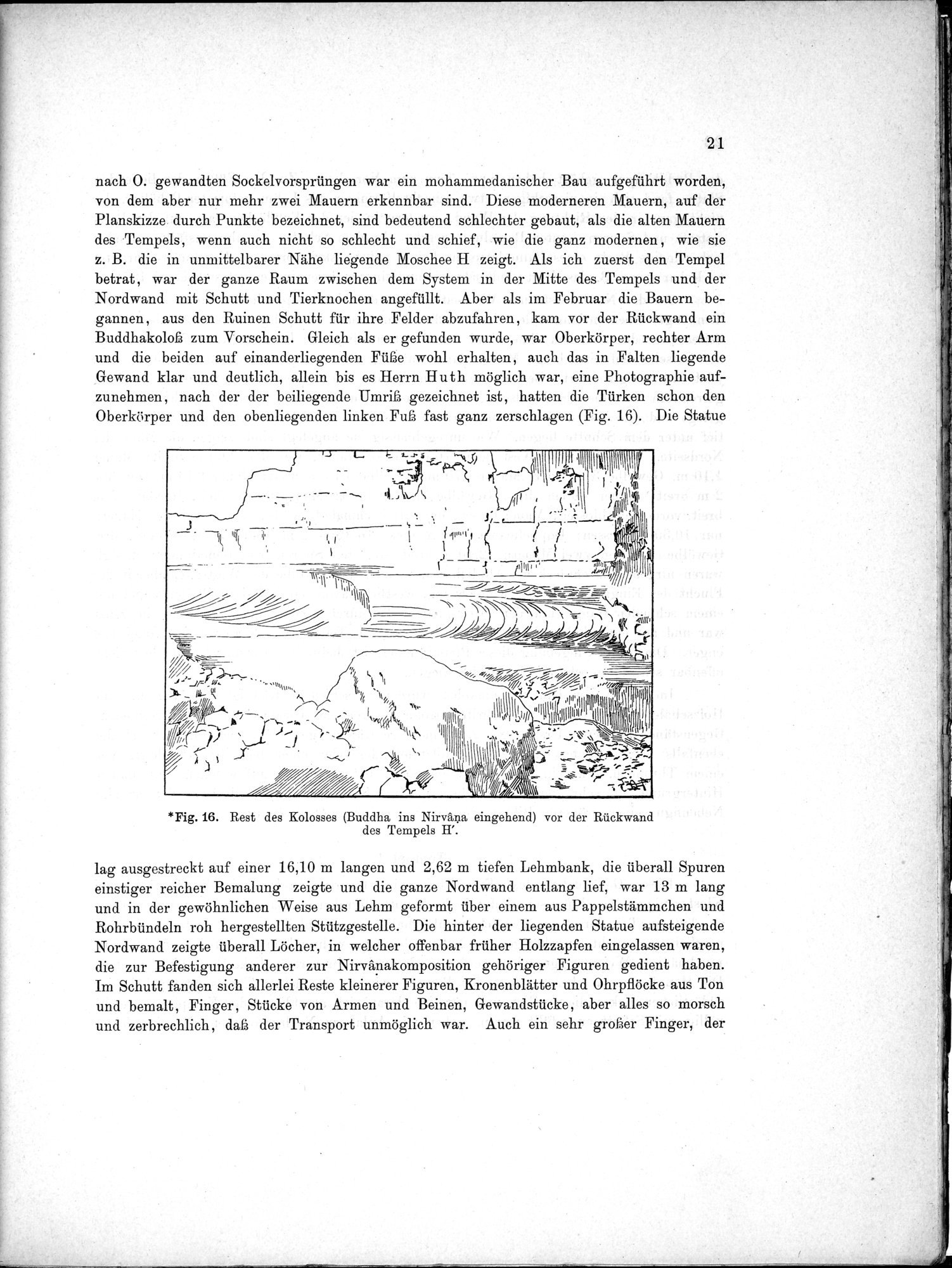 Bericht über archäologische Arbeiten in Idikutschari und Umgebung im Winter 1902-1903 : vol.1 / Page 31 (Grayscale High Resolution Image)
