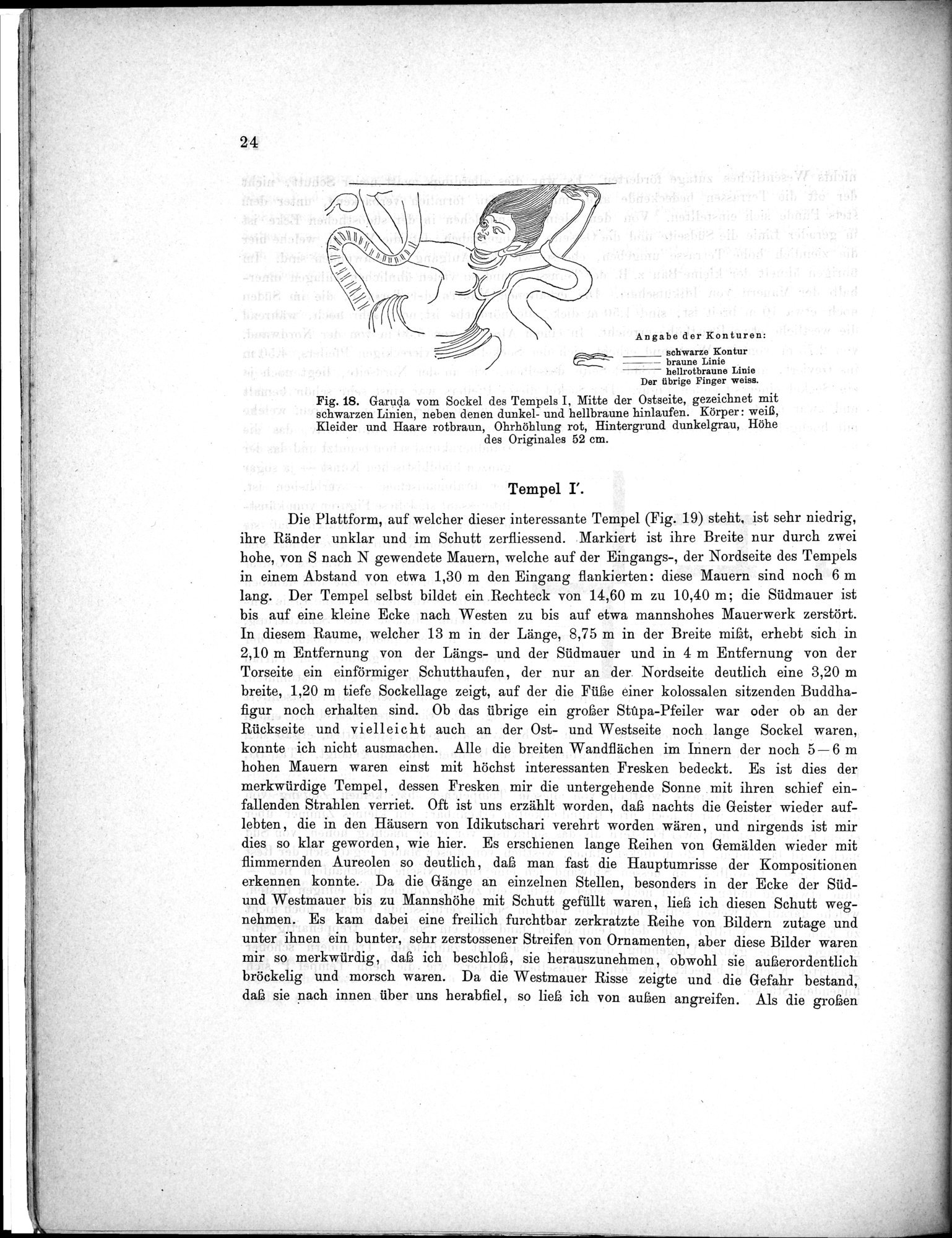 Bericht über archäologische Arbeiten in Idikutschari und Umgebung im Winter 1902-1903 : vol.1 / Page 34 (Grayscale High Resolution Image)