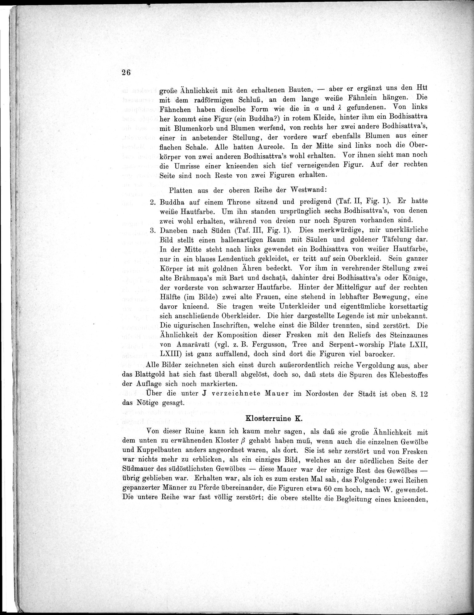 Bericht über archäologische Arbeiten in Idikutschari und Umgebung im Winter 1902-1903 : vol.1 / Page 36 (Grayscale High Resolution Image)