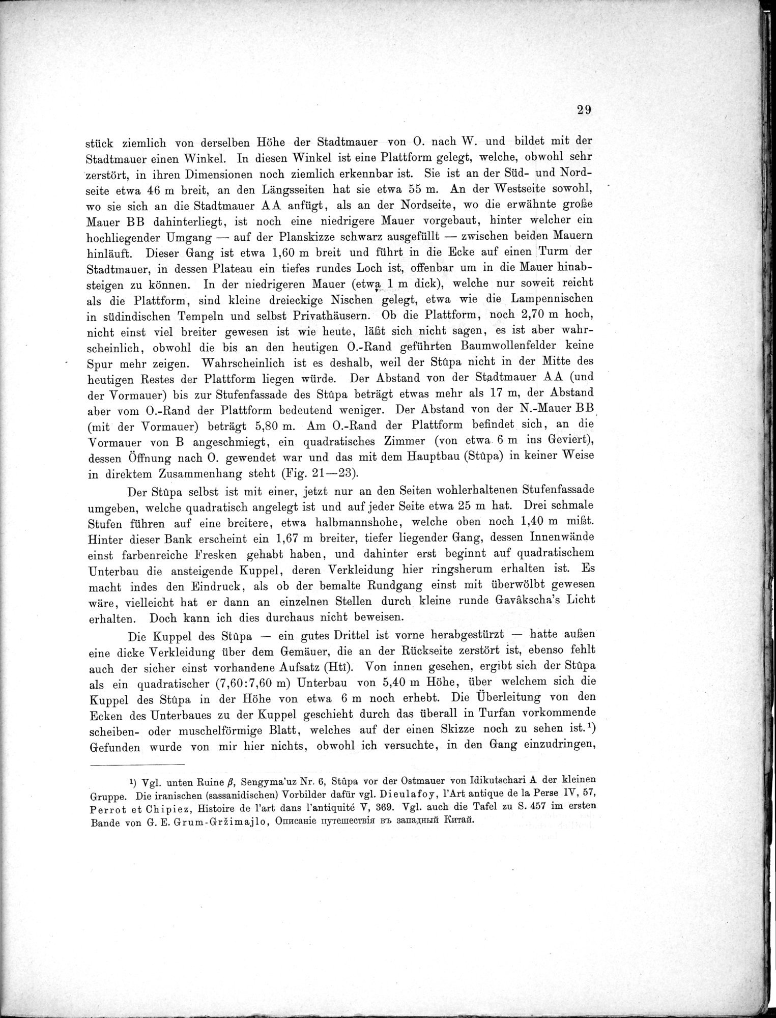 Bericht über archäologische Arbeiten in Idikutschari und Umgebung im Winter 1902-1903 : vol.1 / Page 39 (Grayscale High Resolution Image)