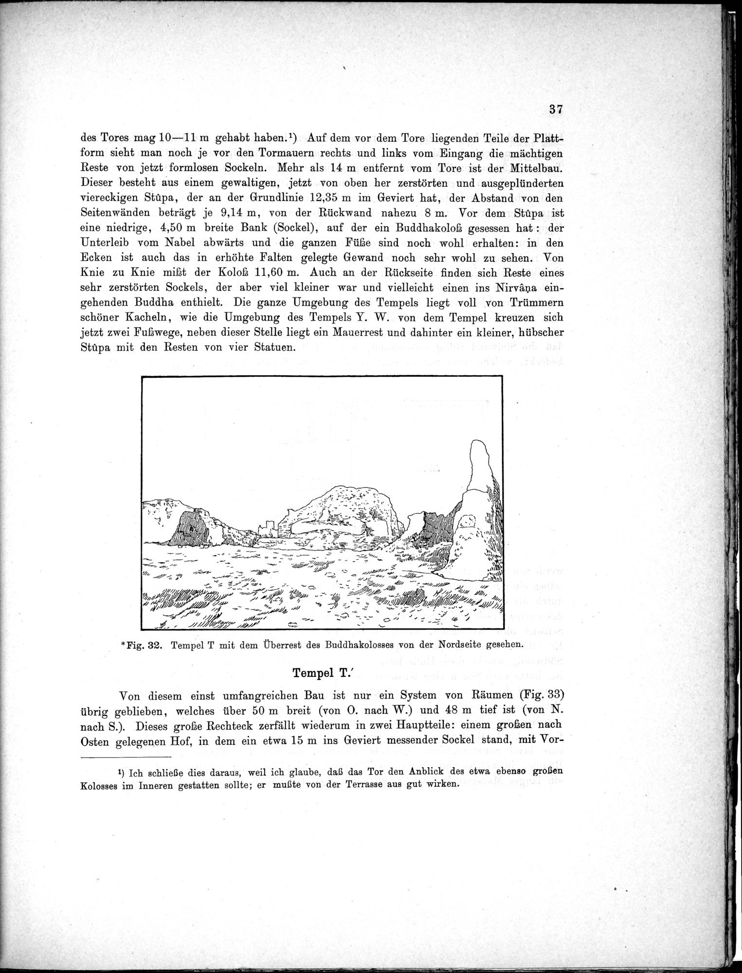 Bericht über archäologische Arbeiten in Idikutschari und Umgebung im Winter 1902-1903 : vol.1 / Page 47 (Grayscale High Resolution Image)
