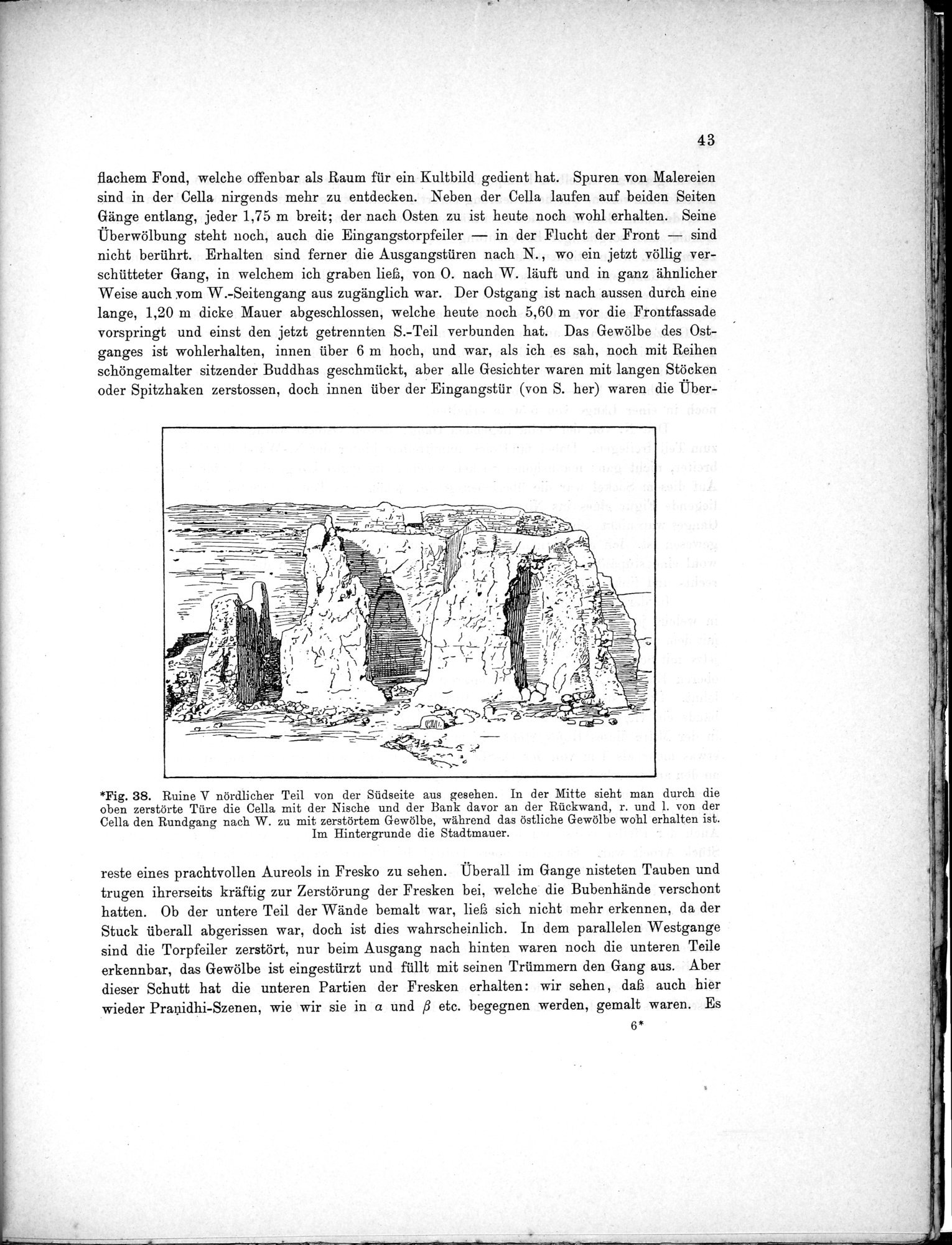 Bericht über archäologische Arbeiten in Idikutschari und Umgebung im Winter 1902-1903 : vol.1 / 53 ページ（白黒高解像度画像）