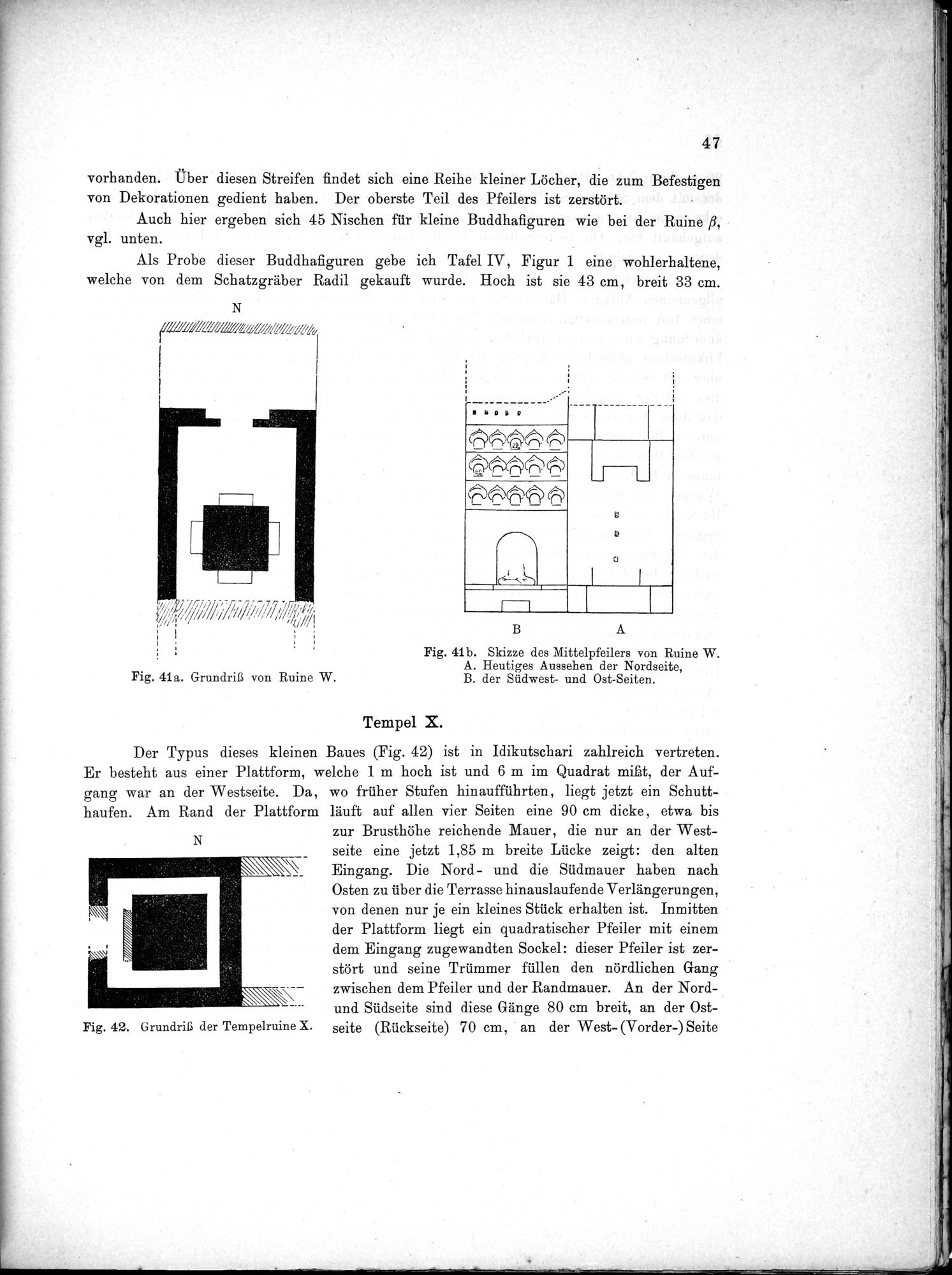 Bericht über archäologische Arbeiten in Idikutschari und Umgebung im Winter 1902-1903 : vol.1 / Page 57 (Grayscale High Resolution Image)