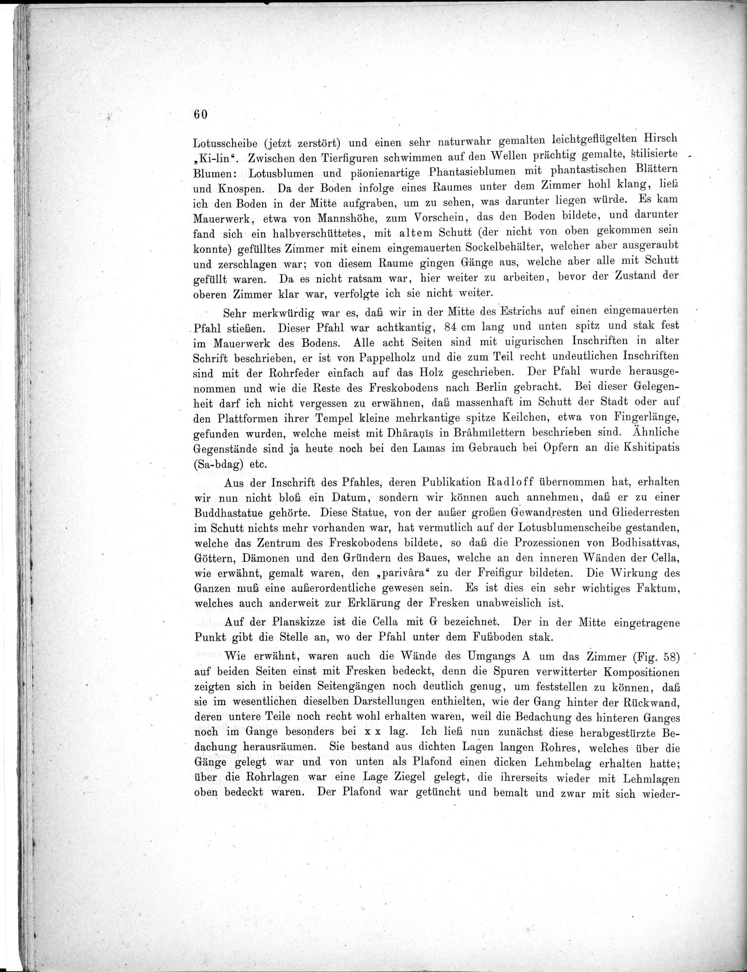 Bericht über archäologische Arbeiten in Idikutschari und Umgebung im Winter 1902-1903 : vol.1 / Page 70 (Grayscale High Resolution Image)