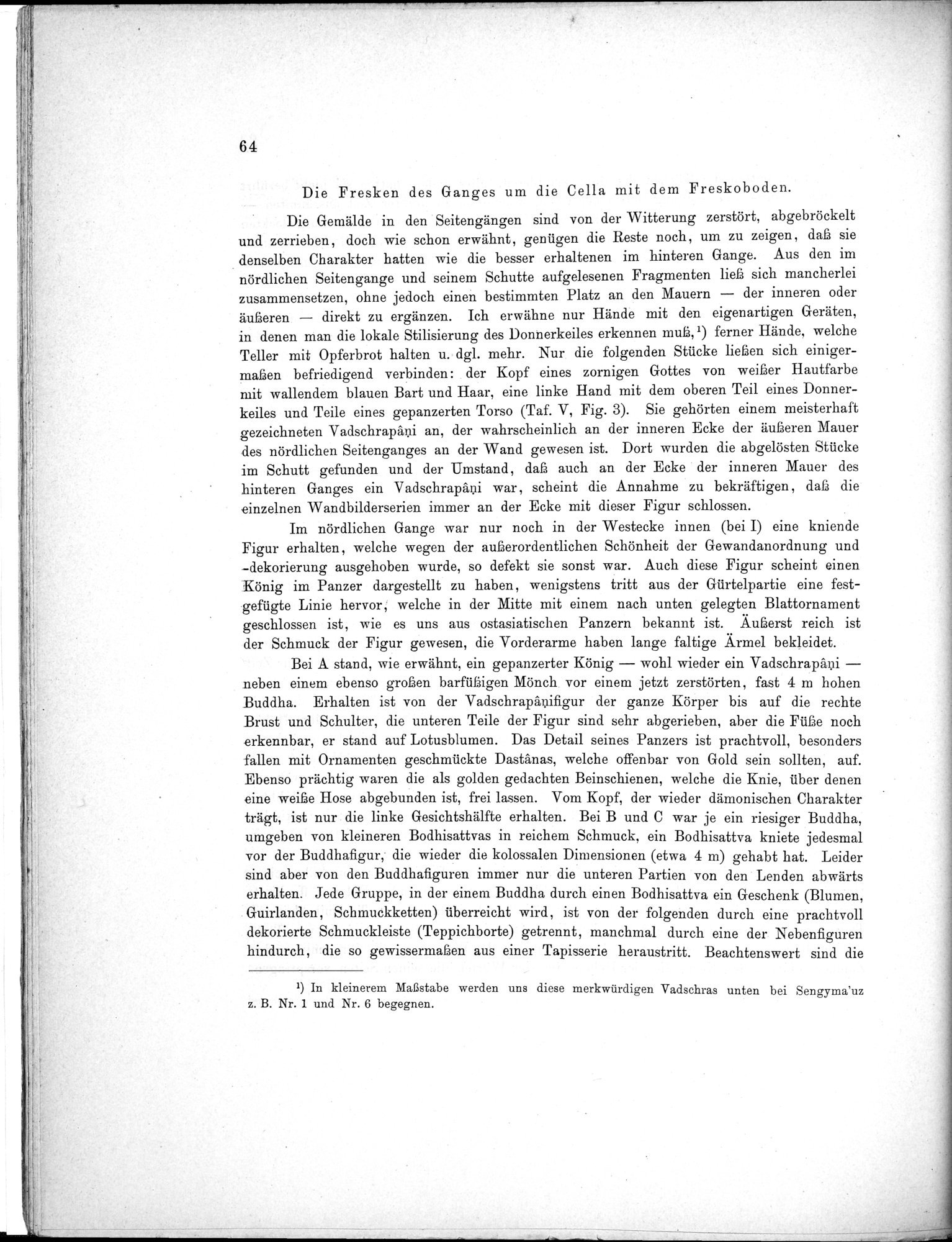 Bericht über archäologische Arbeiten in Idikutschari und Umgebung im Winter 1902-1903 : vol.1 / 74 ページ（白黒高解像度画像）
