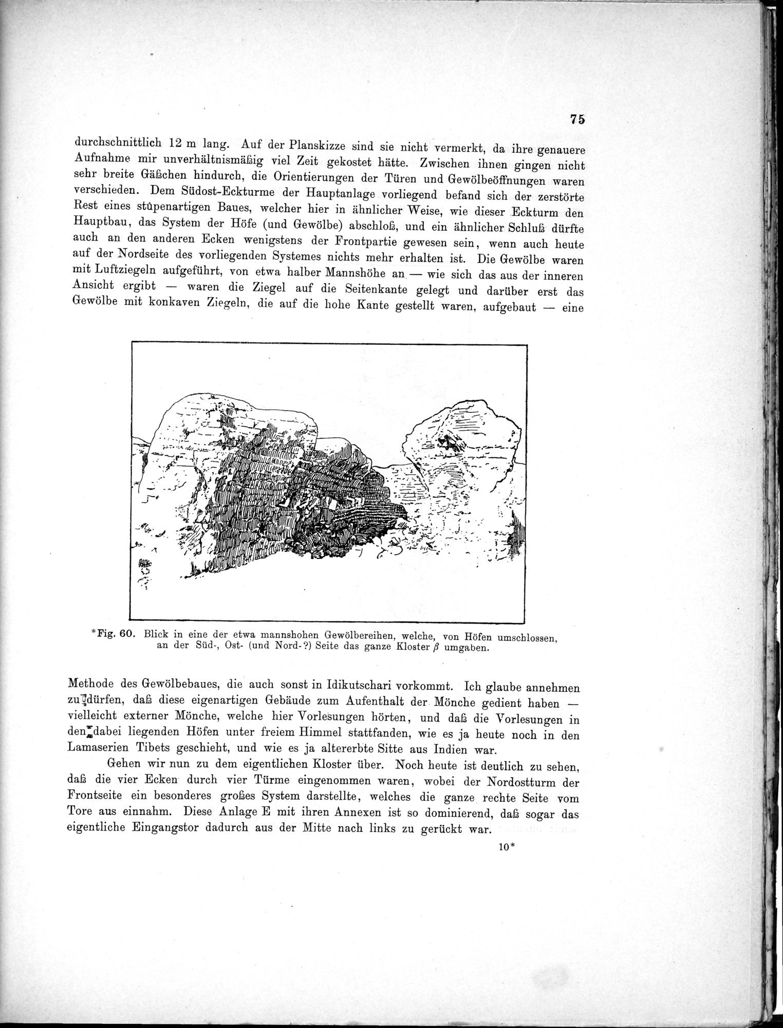 Bericht über archäologische Arbeiten in Idikutschari und Umgebung im Winter 1902-1903 : vol.1 / Page 85 (Grayscale High Resolution Image)