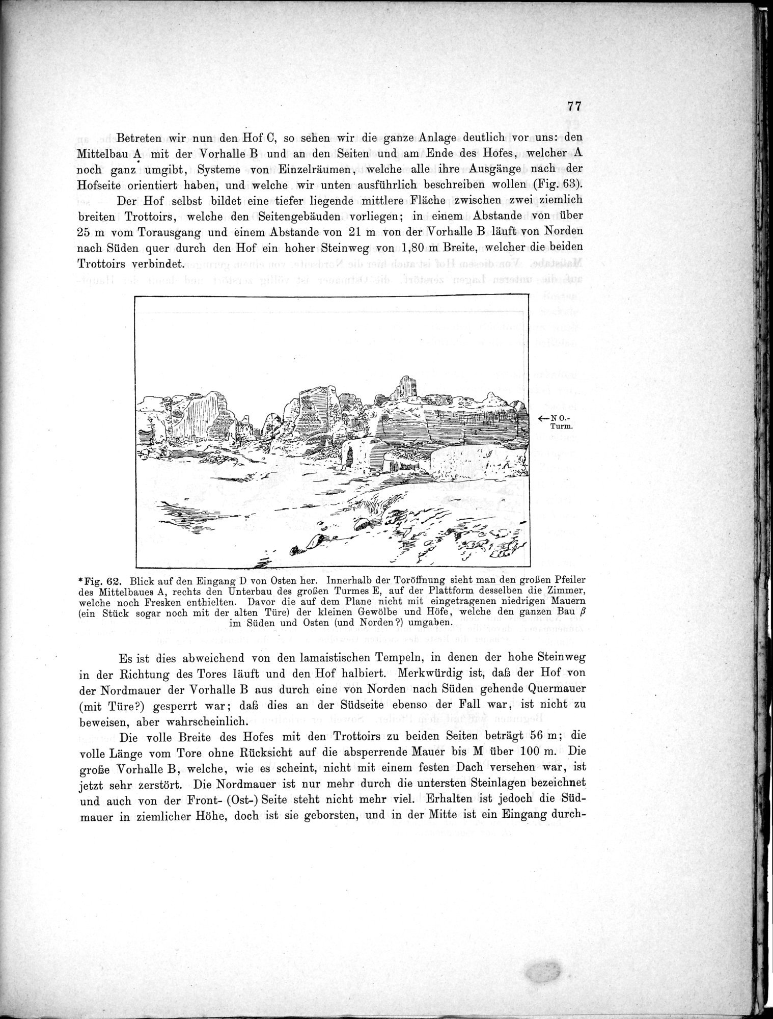 Bericht über archäologische Arbeiten in Idikutschari und Umgebung im Winter 1902-1903 : vol.1 / Page 87 (Grayscale High Resolution Image)