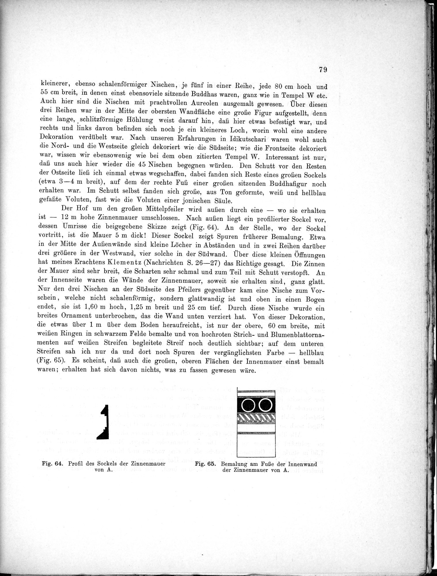Bericht über archäologische Arbeiten in Idikutschari und Umgebung im Winter 1902-1903 : vol.1 / Page 89 (Grayscale High Resolution Image)
