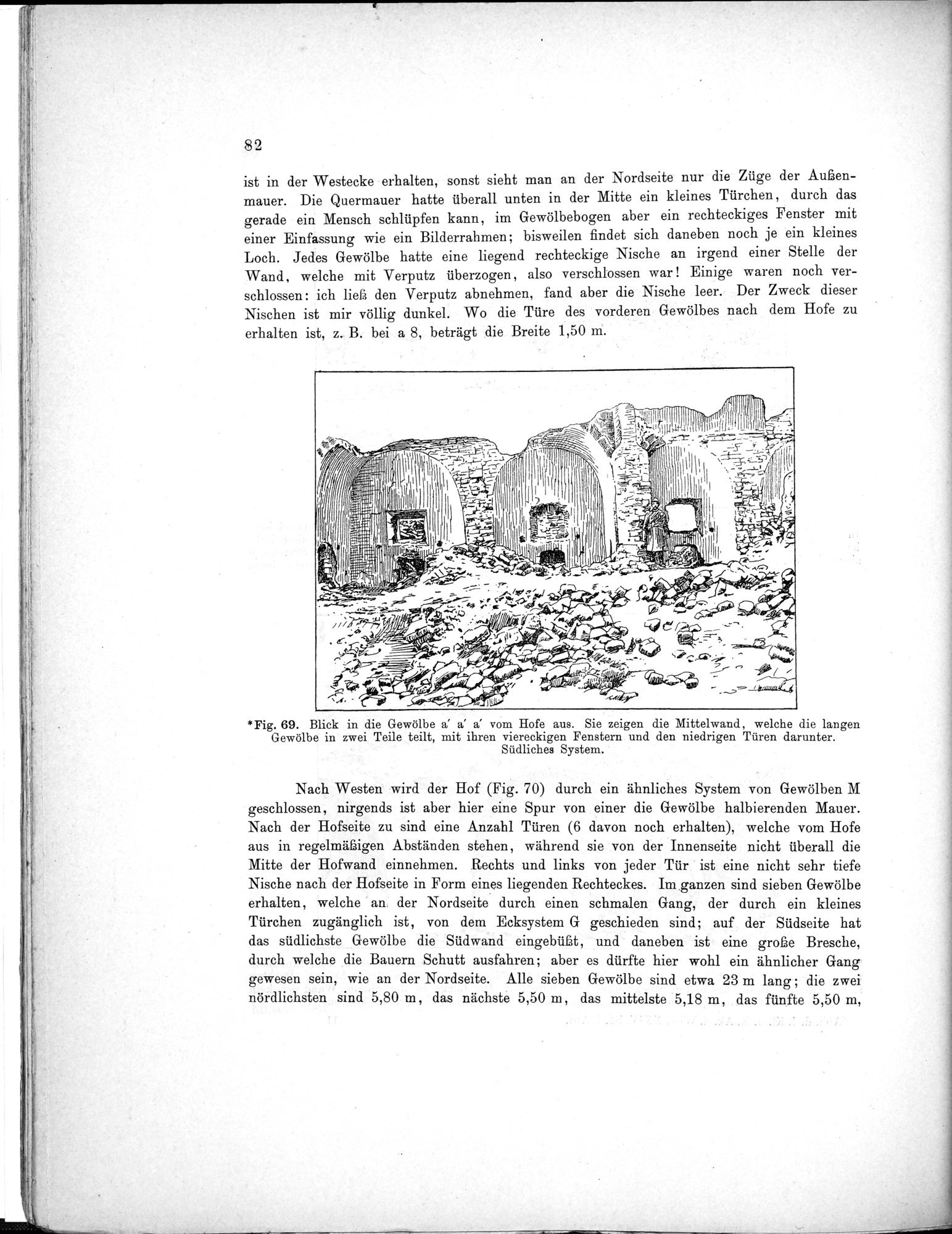 Bericht über archäologische Arbeiten in Idikutschari und Umgebung im Winter 1902-1903 : vol.1 / Page 92 (Grayscale High Resolution Image)
