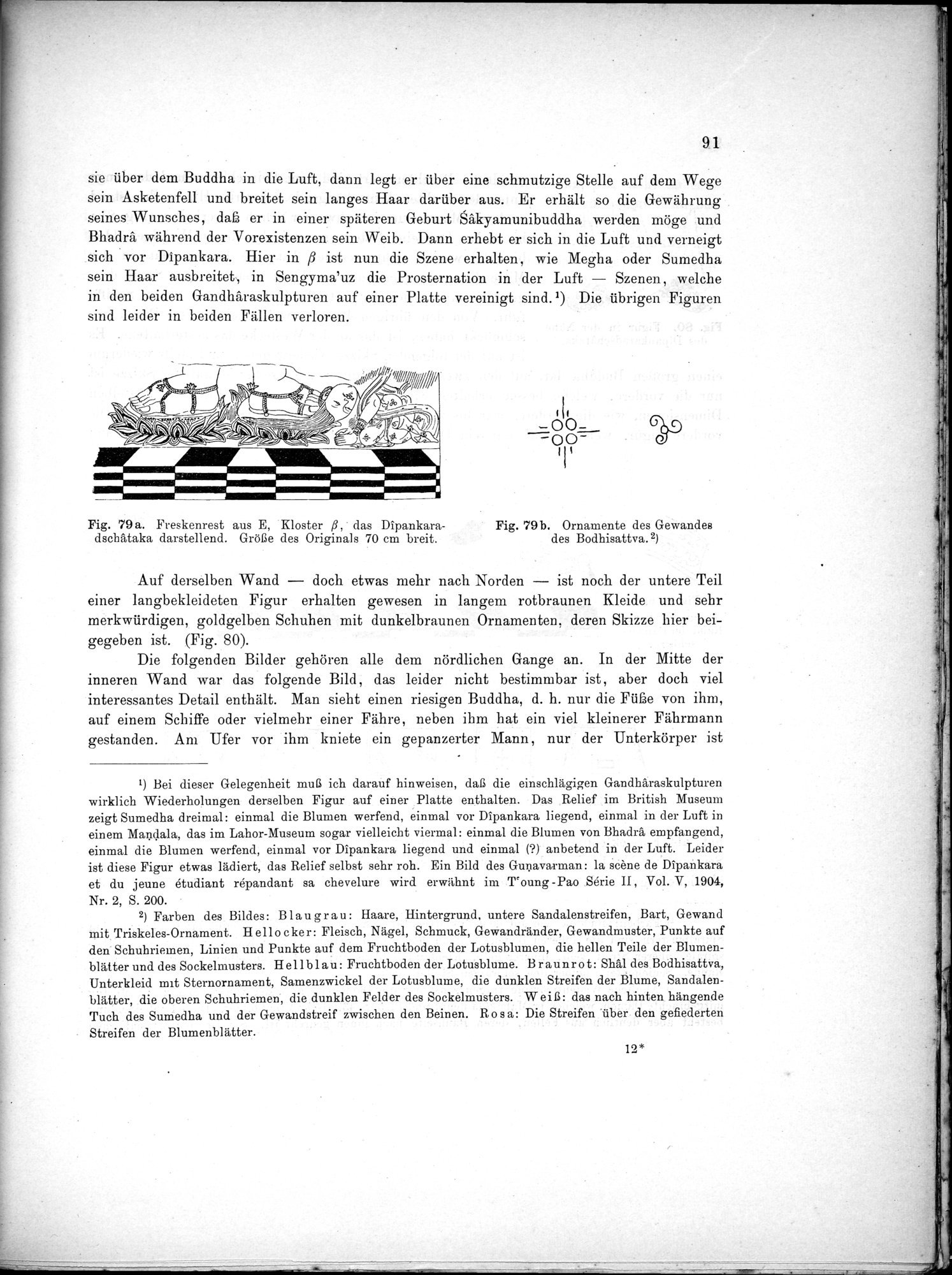Bericht über archäologische Arbeiten in Idikutschari und Umgebung im Winter 1902-1903 : vol.1 / 101 ページ（白黒高解像度画像）