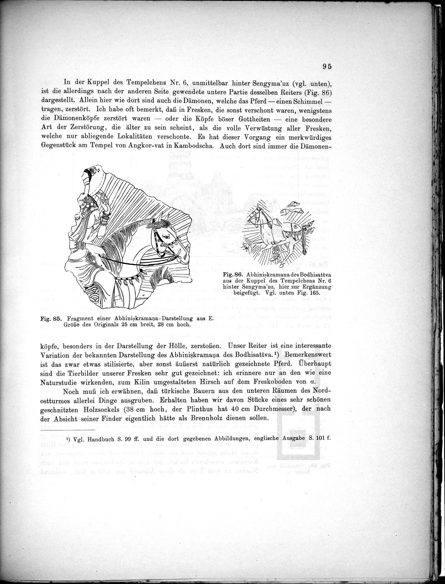 Bericht über archäologische Arbeiten in Idikutschari und Umgebung im Winter 1902-1903 : vol.1 / Page 105 (Grayscale High Resolution Image)