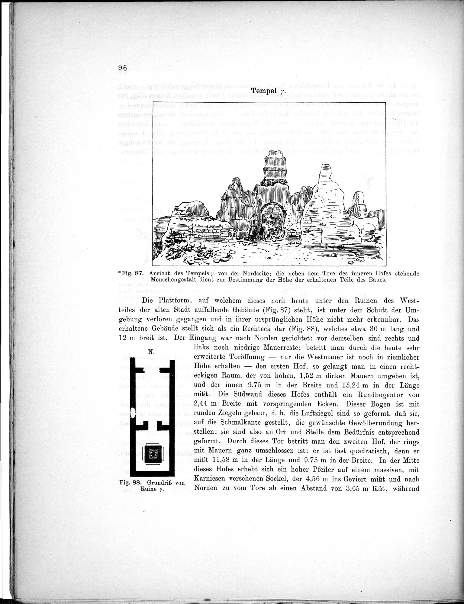 Bericht über archäologische Arbeiten in Idikutschari und Umgebung im Winter 1902-1903 : vol.1 / Page 106 (Grayscale High Resolution Image)