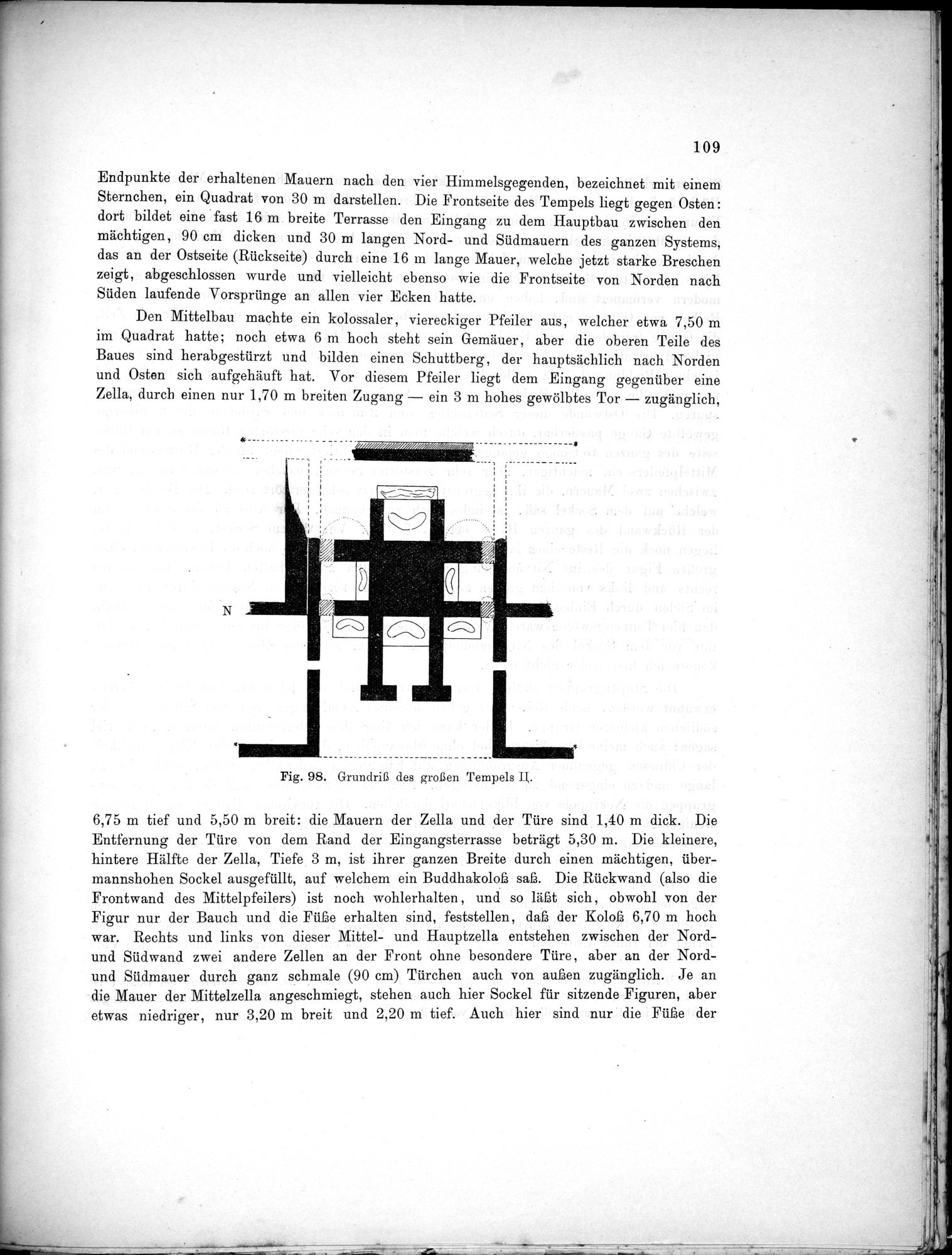 Bericht über archäologische Arbeiten in Idikutschari und Umgebung im Winter 1902-1903 : vol.1 / Page 119 (Grayscale High Resolution Image)