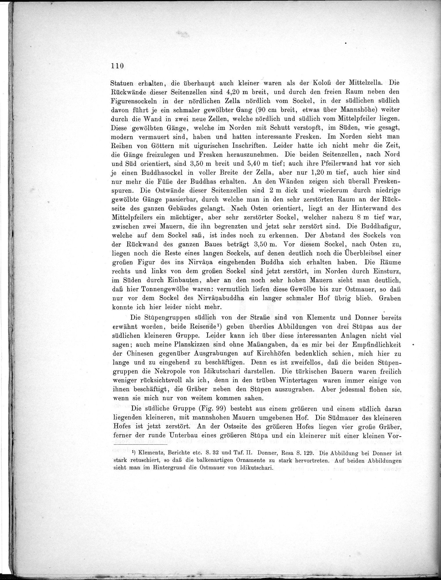 Bericht über archäologische Arbeiten in Idikutschari und Umgebung im Winter 1902-1903 : vol.1 / Page 120 (Grayscale High Resolution Image)