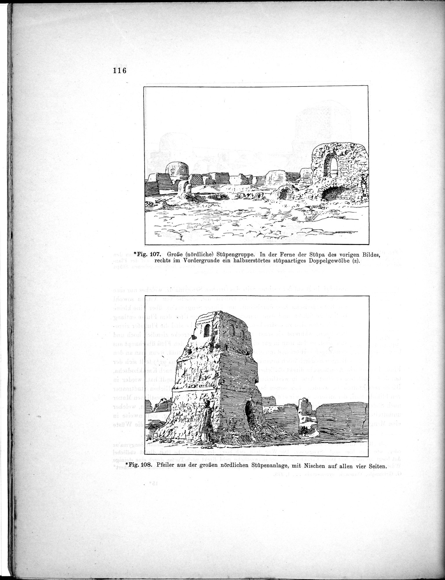 Bericht über archäologische Arbeiten in Idikutschari und Umgebung im Winter 1902-1903 : vol.1 / 126 ページ（白黒高解像度画像）